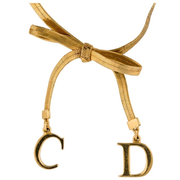 Dior Bracelet w/CD Logo (dangling from the Bow) ✨ - Picture 5 of 11